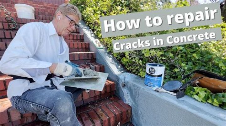 How do you repair a crumbling concrete wall