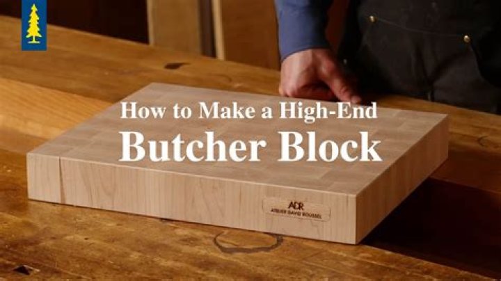 How do you repair a split butcher block?