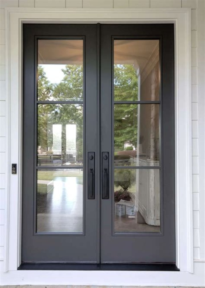 How do you replace exterior French doors