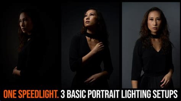 How do you set lighting for portraits?
