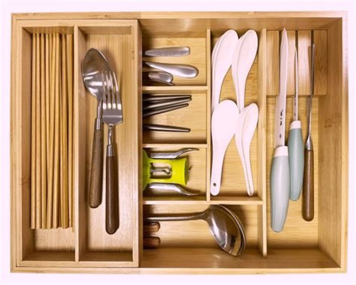 How do you store utensils without a drawer