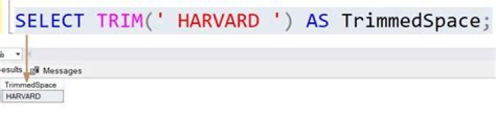 How do you trim a space in SQL Server?