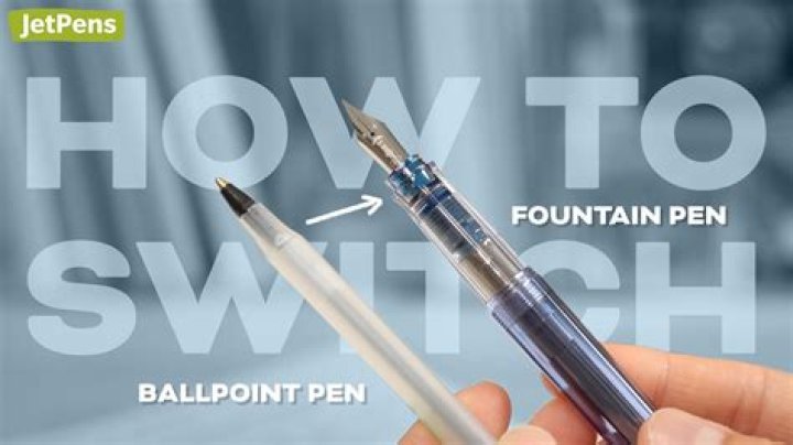 How do you use a fountain pen?