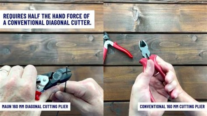 How do you use diagonal pliers