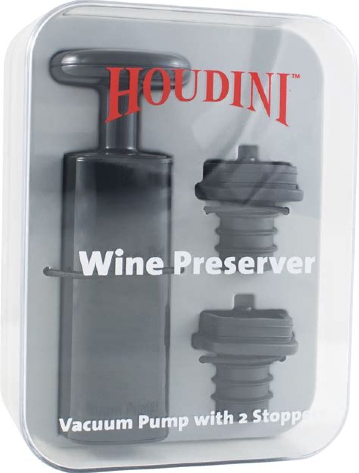 How do you use Houdini wine preserver
