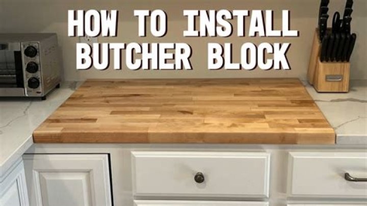 How do you use mineral oil on a butcher block?