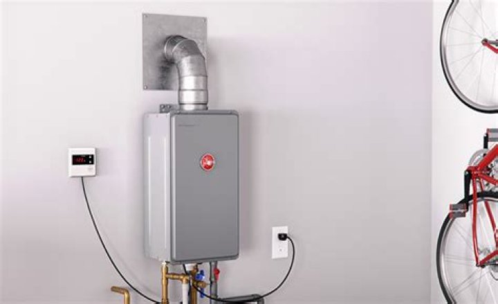 How do you vent a tankless propane water heater