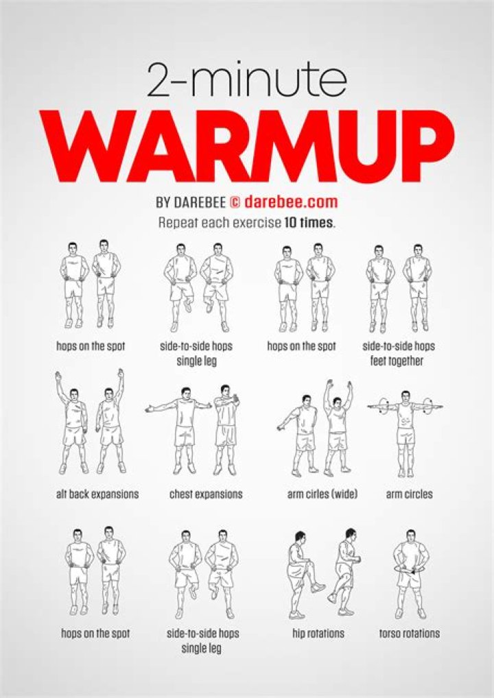 How do you warm up for strength training