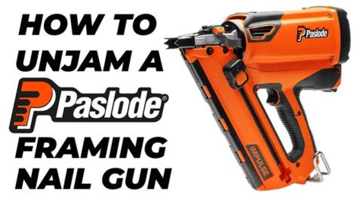 How does a Paslode framing nailer work