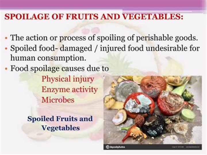 How is food spoilage controlled?