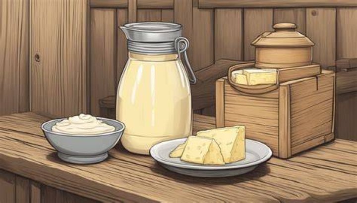 How is milk turned into butter?