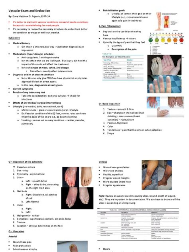 How is peripheral artery disease diagnosed