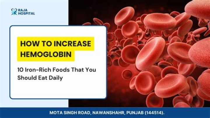 How long does it take for iron to increase hemoglobin?