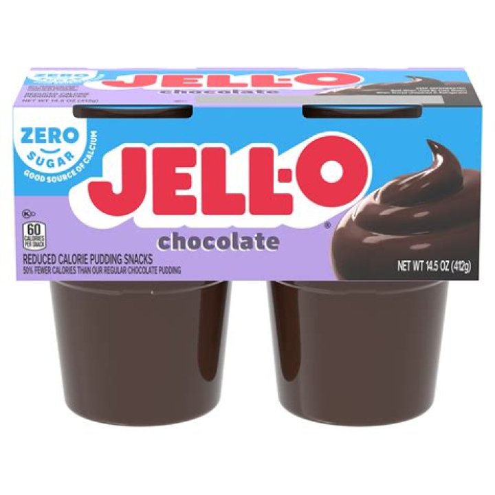 How many calories are in a Jello pudding cup?