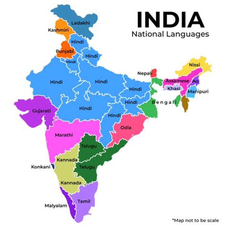 How many countries speak Hindi language in the world?