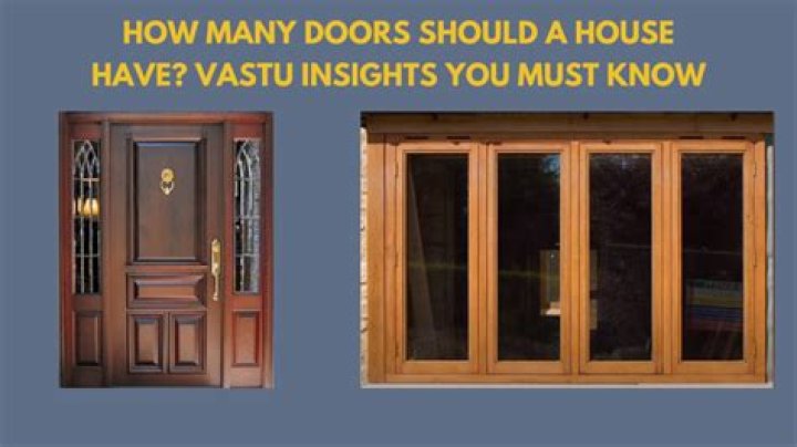 How many doors should be in a house as per Vastu