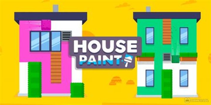 How many levels are in house paint game?