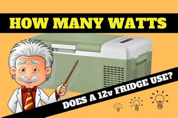 How many watts does my refrigerator use?