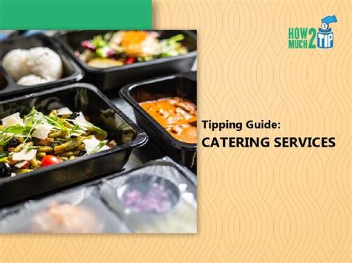 How much do you tip a catering server