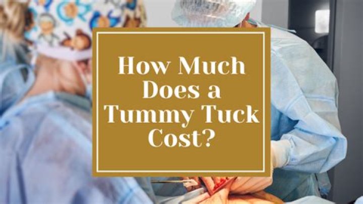 How much does a tummy tuck operation cost?