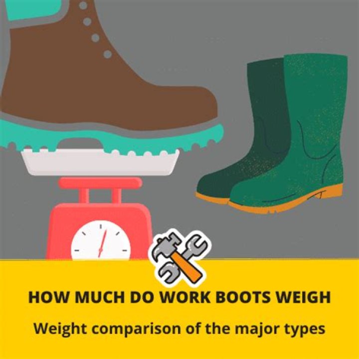 How much does an average pair of boots weigh?