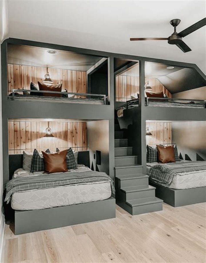 How much does it cost to build built in bunk beds?