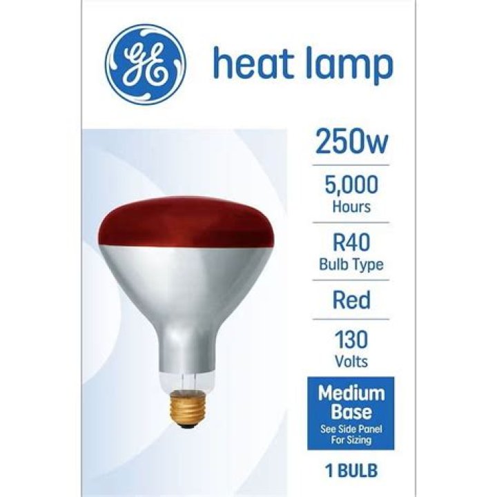 How much does it cost to run a 250 watt heat lamp