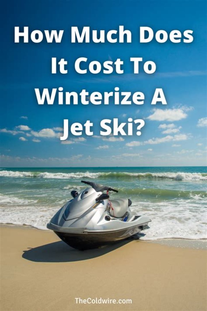 How much does it cost to winterize a jet ski
