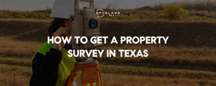 How much is a property survey in Texas