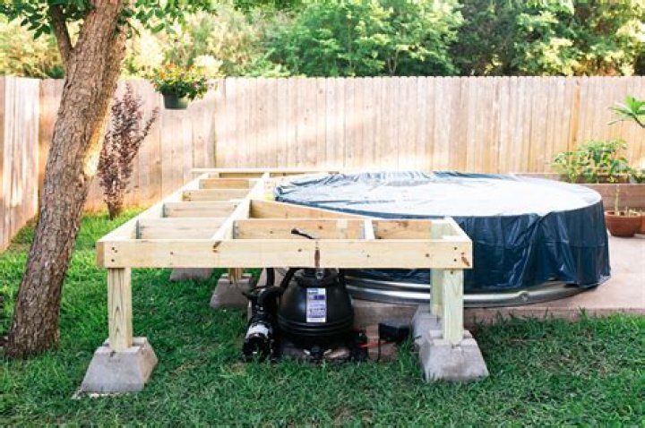 How much is above ground pool with deck?