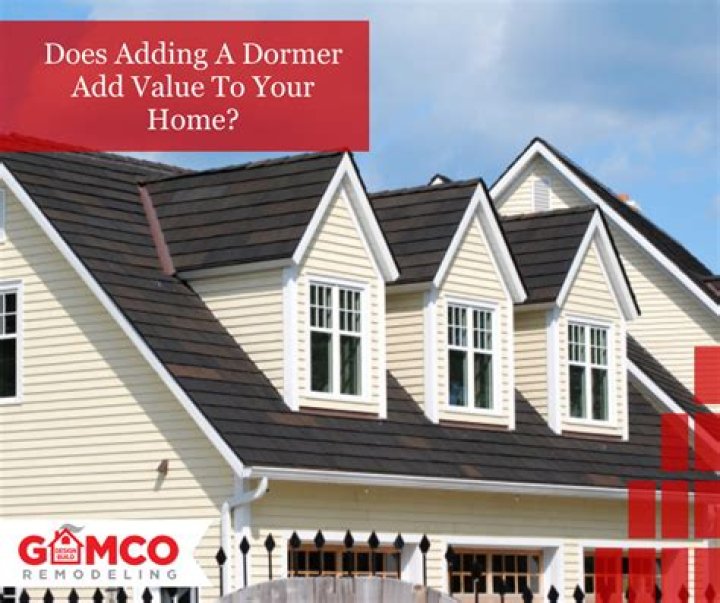 How much room do dormers add