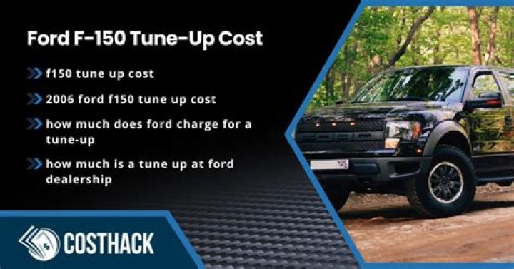 How much should a tune up cost f150?