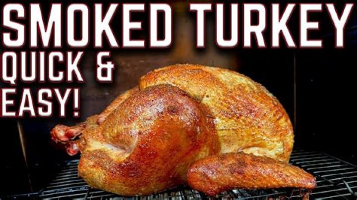 How much wood do you need to smoke a turkey?