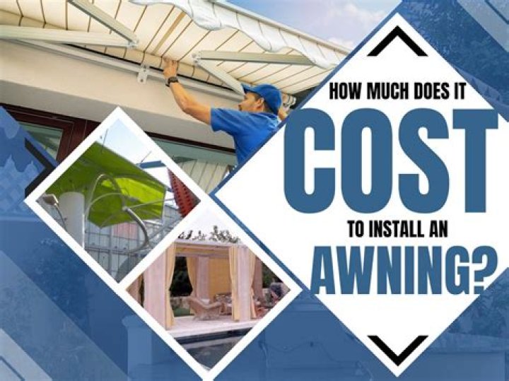 How much would an awning cost