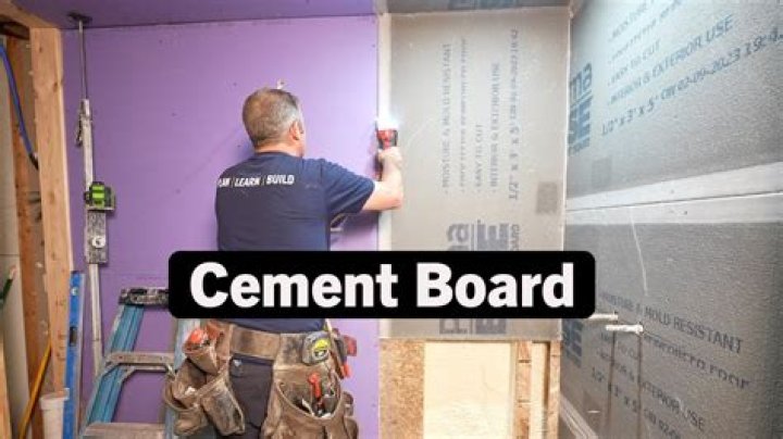 How often does cement board need to be painted