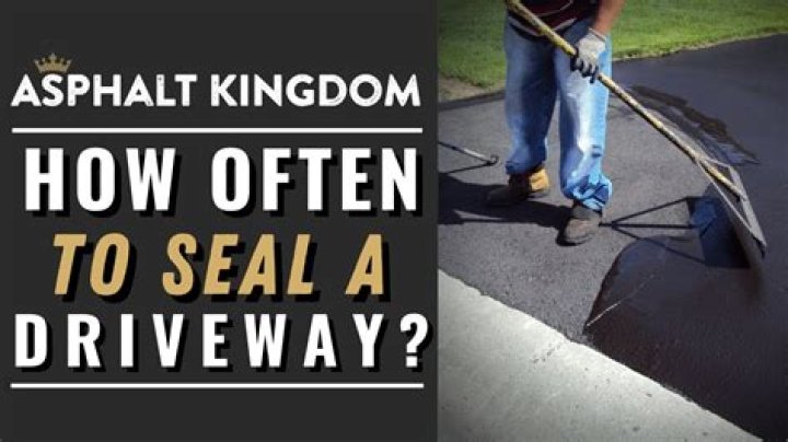 How often should you reseal your asphalt driveway