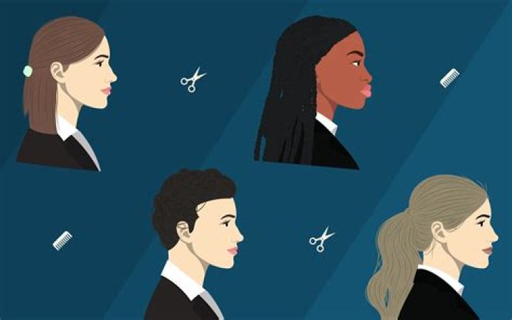 How should you wear long hair to an interview?