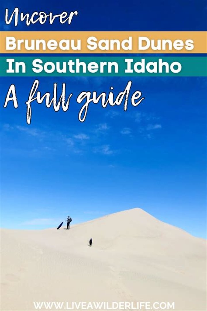 How tall are the Bruneau Sand Dunes