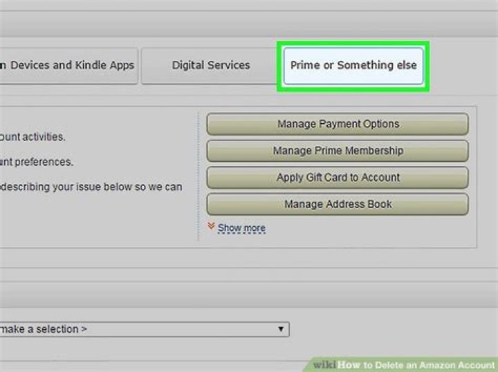 How to Delete Amazon account