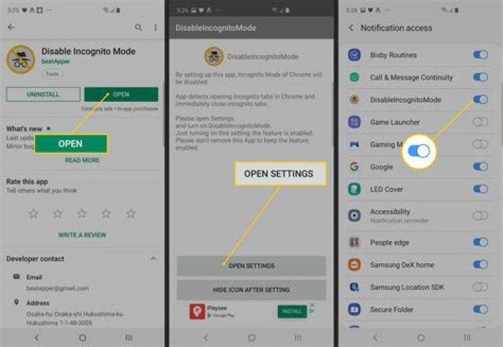 How To Disable Incognito Mode