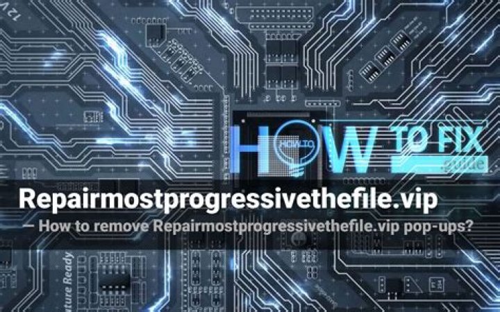 How to remove Repairmostprogressivethefile.vip pop-ups? — Fix Guide
