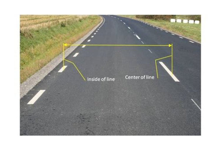 How wide is a UK road?