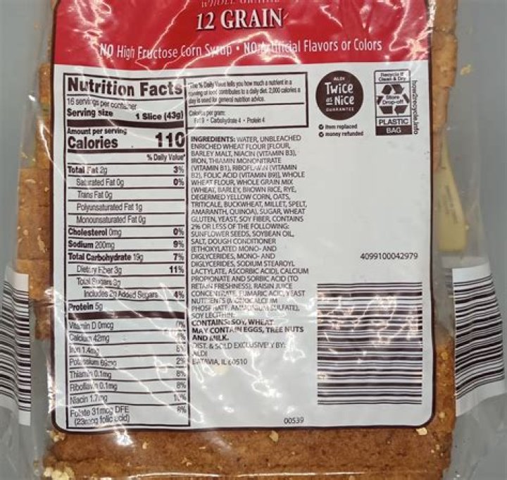 Is 12 grain bread healthy for you