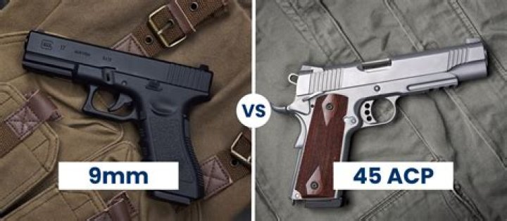 Is a 45 more powerful than a 9mm?