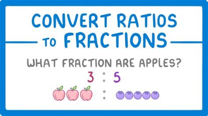 Is a ratio a fraction?