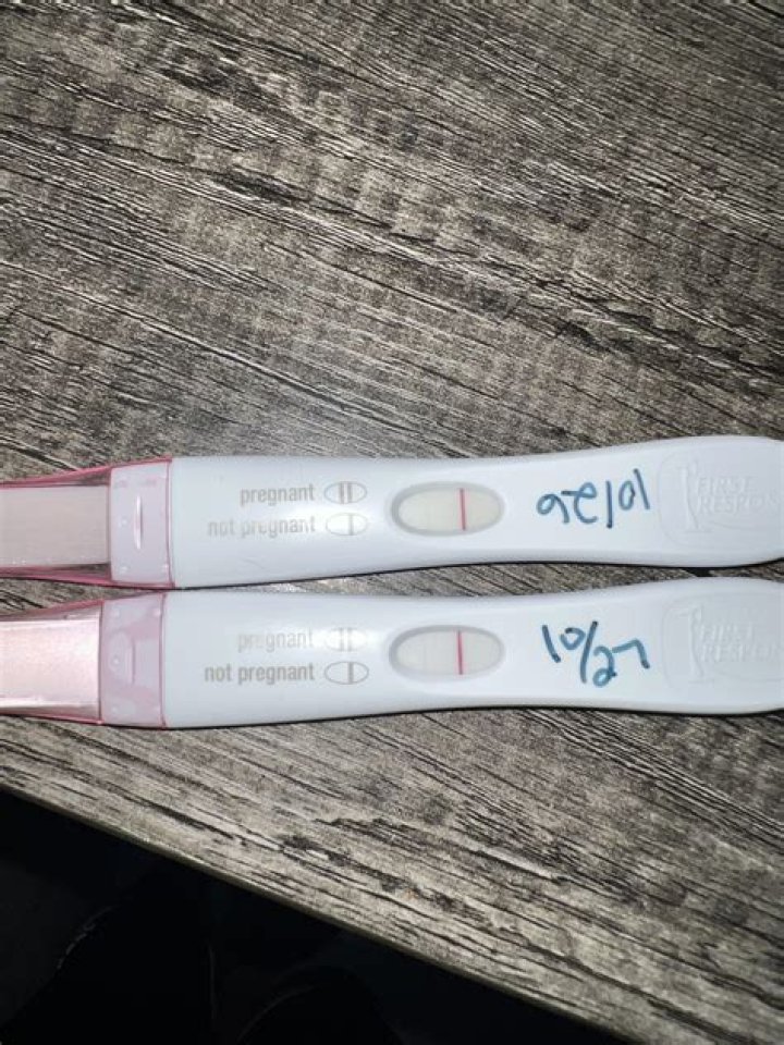 Is a very faint line on pregnancy test positive?