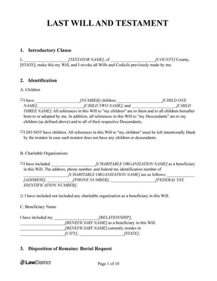 Is a will written on a piece of paper legal?