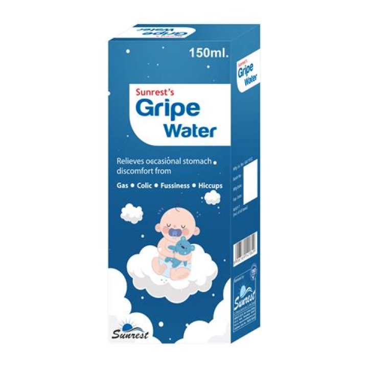 Is gripe water with alcohol safe