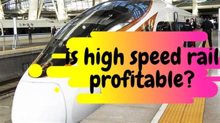 Is High Speed Rail profitable?