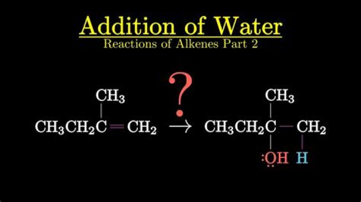 Is hydration an addition reaction?